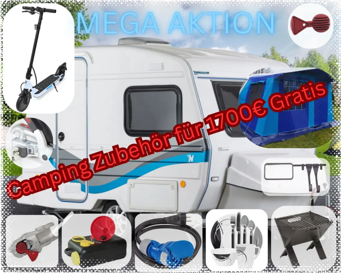 Wohnwagen Niewiadow Aktion. Zubehör für deinen neuen Niewiadow Wohnwagen. 
